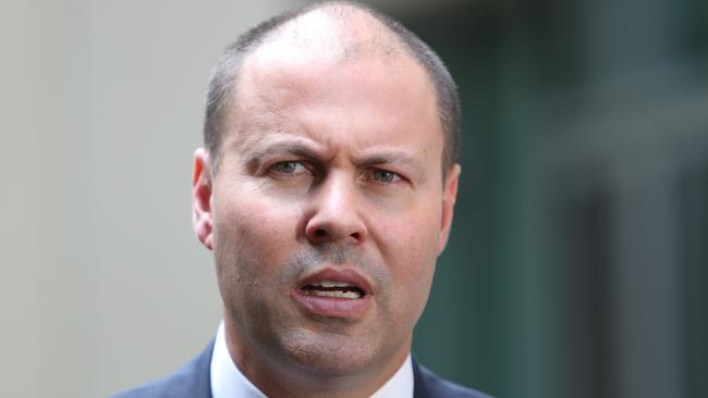 Treasurer Josh Frydenberg. Picture: Kym Smith