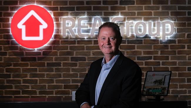 REA Group chief executive Owen Wilson. Picture: NewsWire / Luis Enrique Ascui