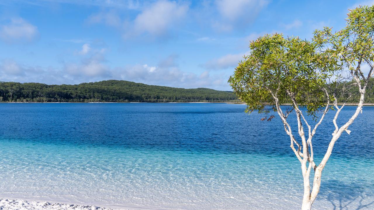 Lake McKenzie on Fraser Island. Photo: Ethan Cole