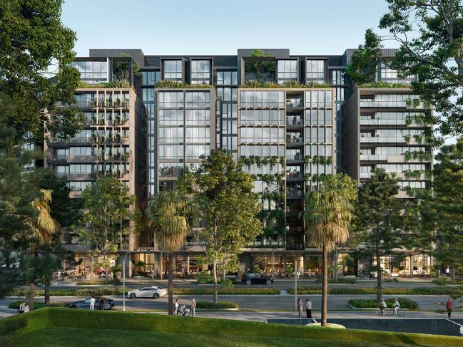 Mirvac’s groundbreaking Portman on the Park development. Picture: Supplied