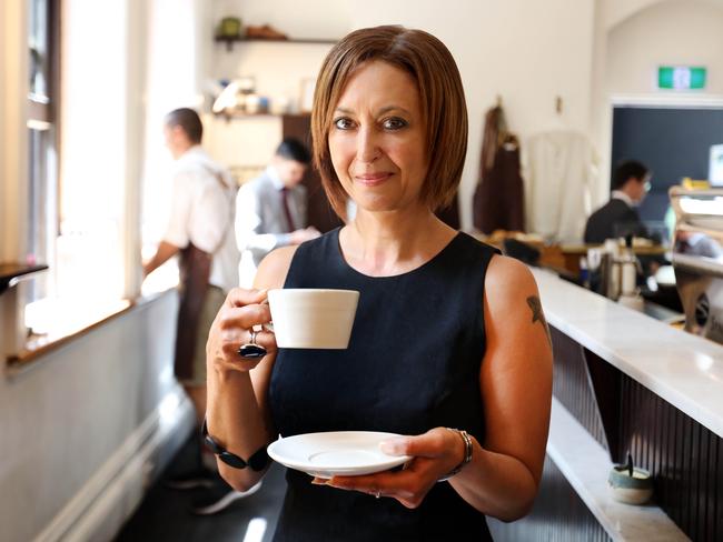 Coffee expert Maria Paoli. Picture- Nicole Cleary