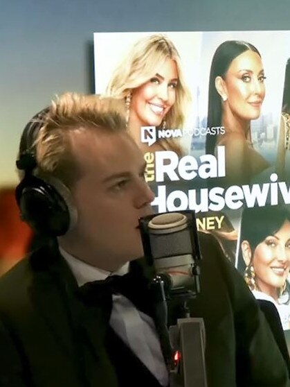 Joel Creasey hosts the official Real Housewives of Sydney podcast.