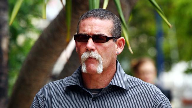 Hells Angels bikie Terry Ian Polley has been charged with breaking South Australia’s strict anti-association laws.
