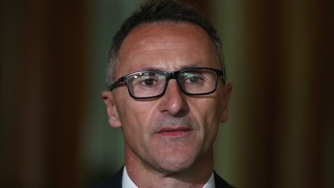 Greens Leader Richard Di Natale. Picture Kym Smith