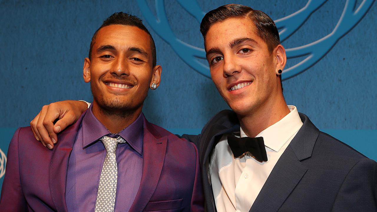 Nick Kyrgios is looking to win his second Newcombe Medal. Picture: Julie Kiriacoudis