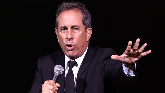 NEW YORK, NEW YORK - OCTOBER 18: Jerry Seinfeld performs onstage at the 2023 Good+Foundation Ã¢â¬ÅA Very Good+ Night of ComedyÃ¢â¬Â Benefit at Carnegie Hall on October 18, 2023 in New York City. (Photo by Jamie McCarthy/Getty Images for Good+Foundation)