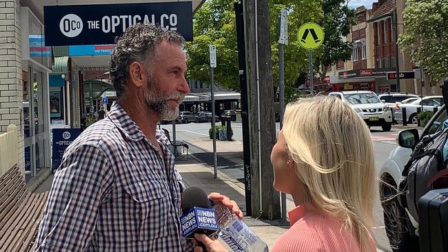 Movie stuntman Michael Corrigan, 52, leaves Murwillumbah Local Court on Thursday.