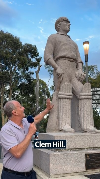 The story behind one of cricket's great statues