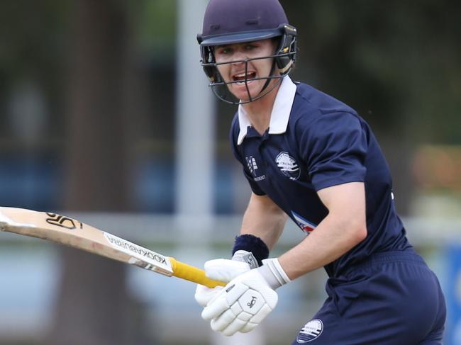 Geelong's 2nd XI will play Prahran in a practice match.. Geelong 2nd XI batsman Tom ScottPicture: Mark Wilson