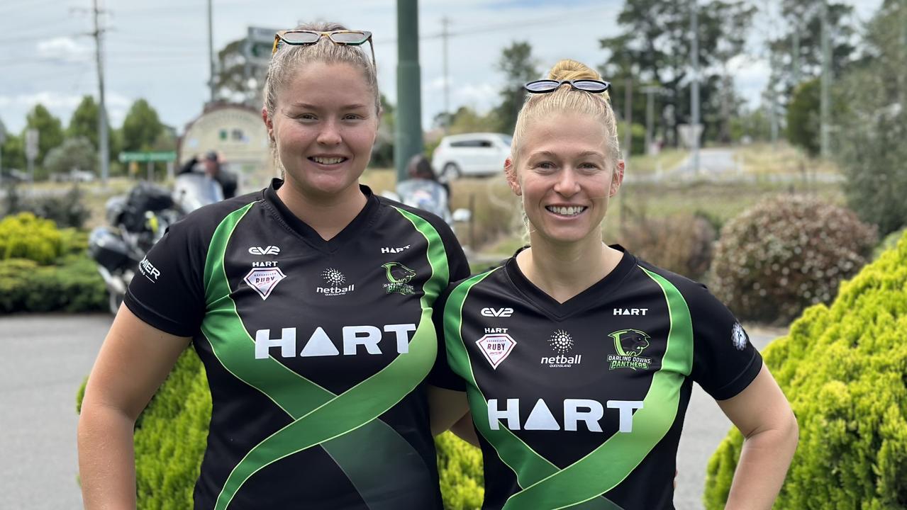 New Captains. Ada McKenzie and Jane Herrick have been announced as the Darling Downs Panthers senior captains for the upcoming 2023 season. Photo: Contributed.