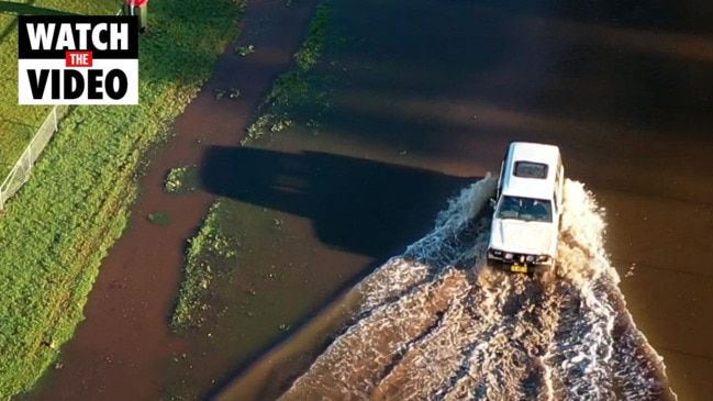 Forbes flood waters rises