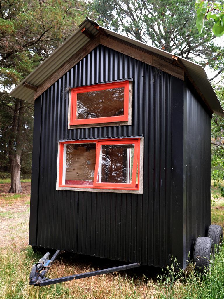 The tiny house movement is growing in Australia, and most recently in Victoria. Rob Scott from Clarkefield makes studio trucks, which are basically tiny houses. Picture: Kylie Else