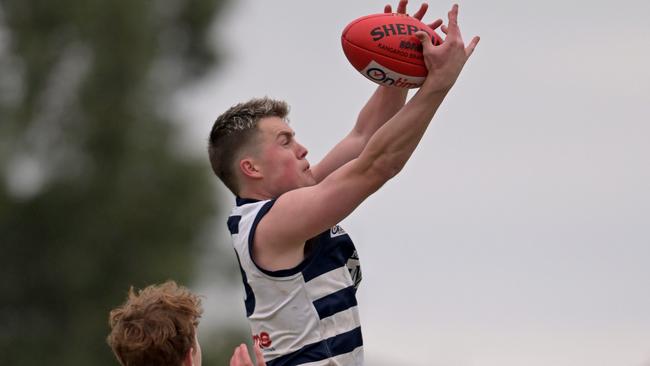 Sam Indian in action for Macedon. Picture: Andy Brownbill