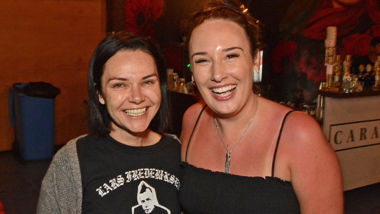 Erin McNiece and Sam Hogan at Drag Queen Bingo, Miami Marketta. Pic: Regina King