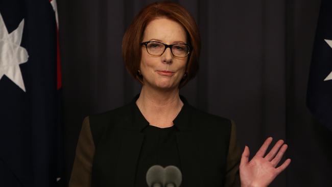 Former prime minister Julia Gillard.