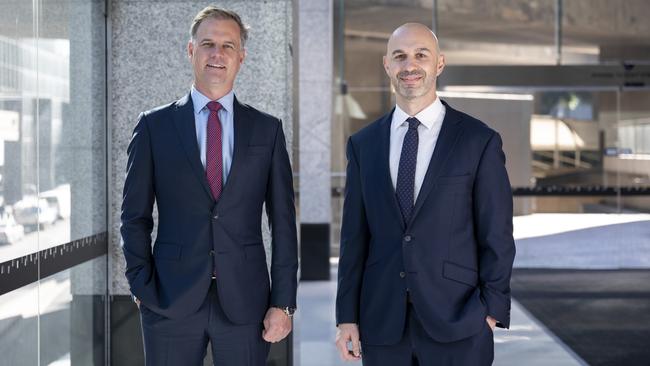 Resimac CEO Scott McWilliam and CFO Jason Azzopardi are upbeat on the lender’s growth prospects. Source: supplied