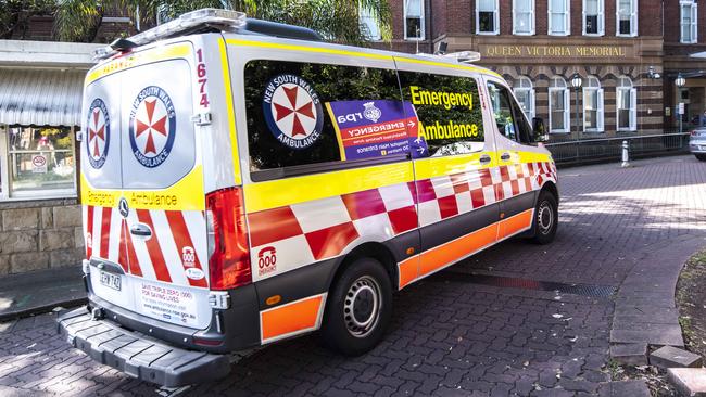 Paramedic and patient transfer workers will launch a 24-hour strike from 6am Thursday. Picture: NewsWire / Monique Harmer