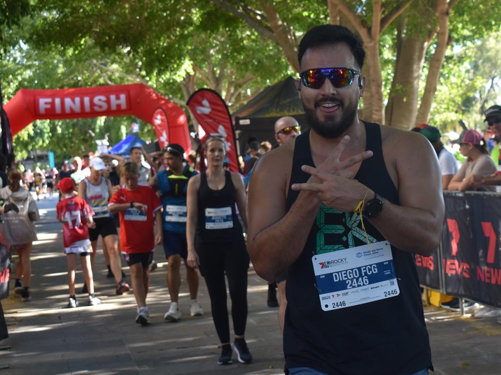 On course at the annual Rocky River Run in Rockhampton on May 18, 2025.