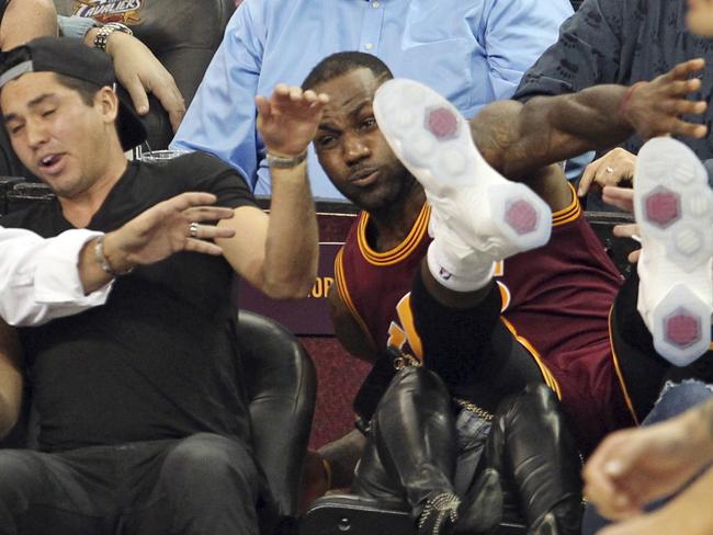 LeBron James told reporters that Ellie was responsive immediately after the incident.
