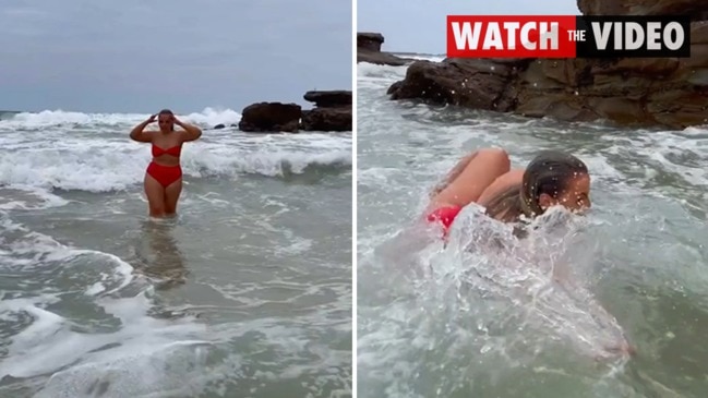 Inside influencer Brittney Saunders hilarious bikini shoot fail