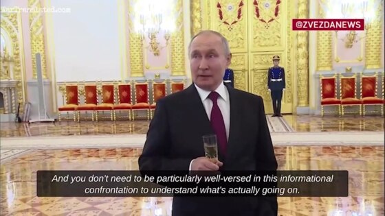 Russian President Vladimir Putin has justified the country’s use of missile strikes on Ukraine’s energy infrastructure by claiming they “Ukrainians started it”.