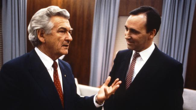 Bob Hawke and Paul Keating.