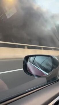 Truck bursts into flames on Tullamarine Fwy