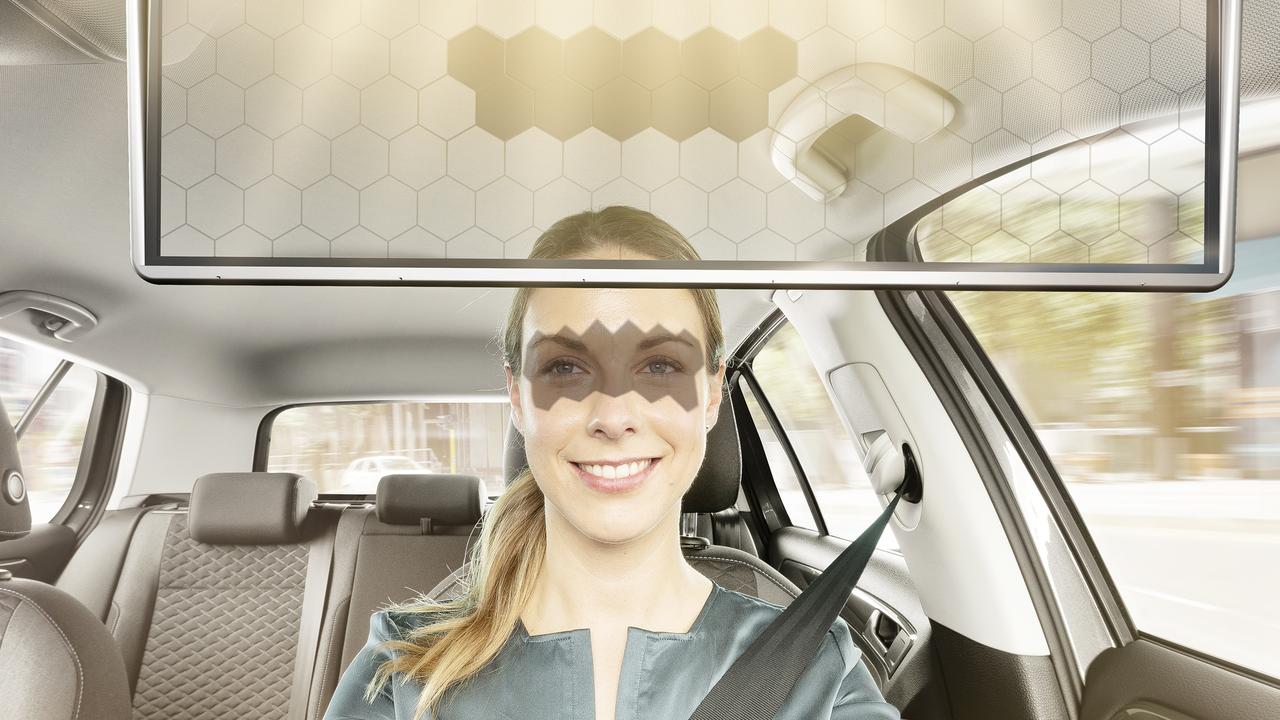 You’ll never need sunglasses again with Bosch’s smart sun visor.