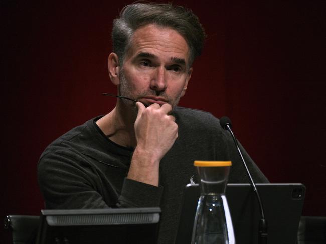 MELBOURNE, AUSTRALIA - NewsWire Photos NOVEMBER 3, 2023: Qantas Member of the Board Todd Sampson is seen  during the Qantas Annual General Meeting (AGM), in Melbourne.Picture: NCA NewsWire / Luis Ascui