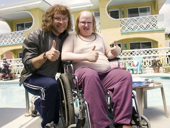 UK comedians Matt Lucas, right, and David Walliams in 'Little Britain USA'.