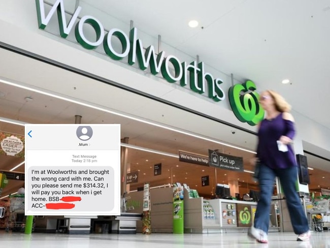 Australians have thrust themselves behind a dad’s creative response to the ‘Hi Mum’ Woolworths scam.