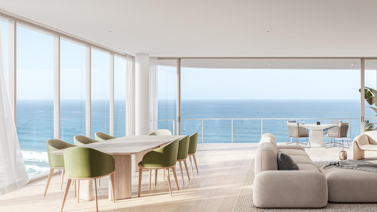 An artist's impression of one of the apartments in Mosaic Property Group's new residential development, 'Lily'. Image supplied.