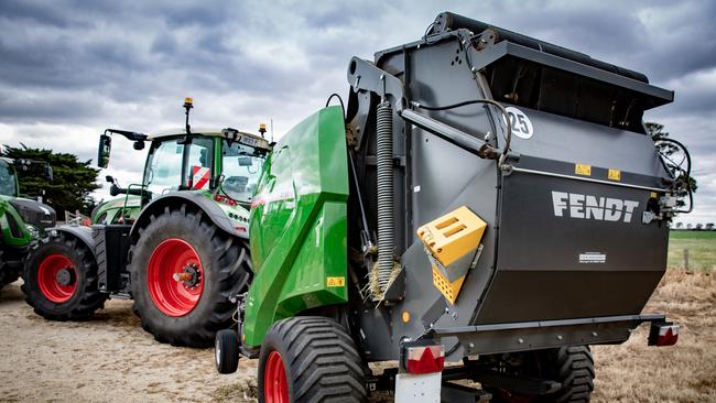 Fendt’s new Rotana 180 V Xtra large round baler.