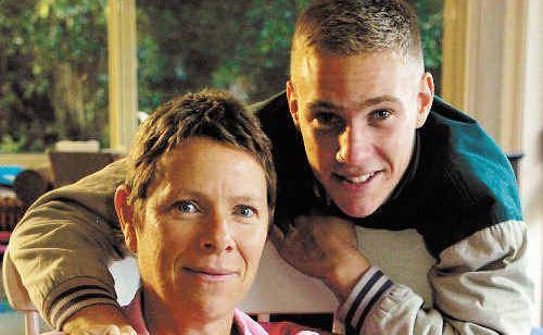 Breast cancer patient Barbara Pinter, of Byron Bay, and her sons Daniel (pictured) and Paul, will walk in the Mother’s Day Classic at Brunswick Heads tomorrow to raise funds and awareness about the disease. . Picture: CATHY ADAMS