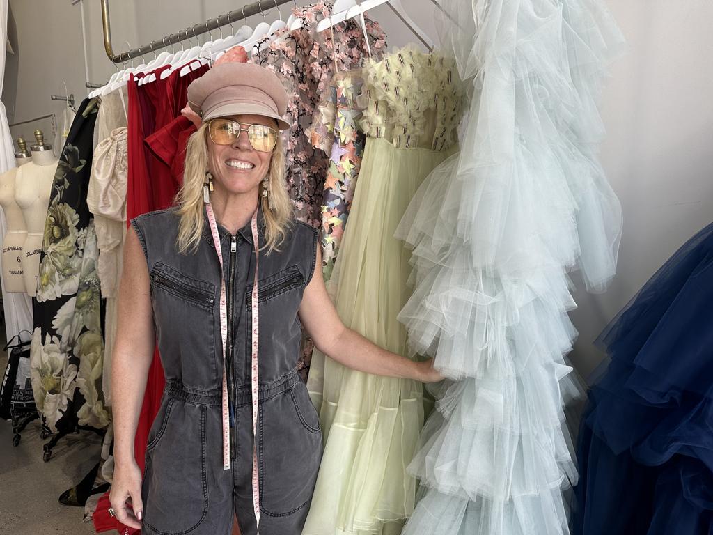 Simone Ellis at her Byron Bay store LaStudio. Picture: Savannah Pocock