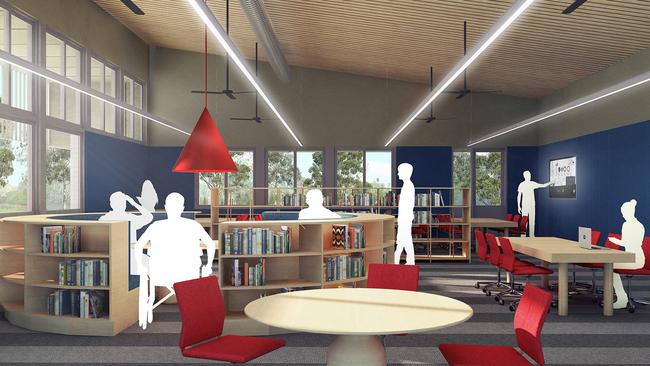 It will cater for 1500 students and cost $25 million to build. Picture: Artist impression