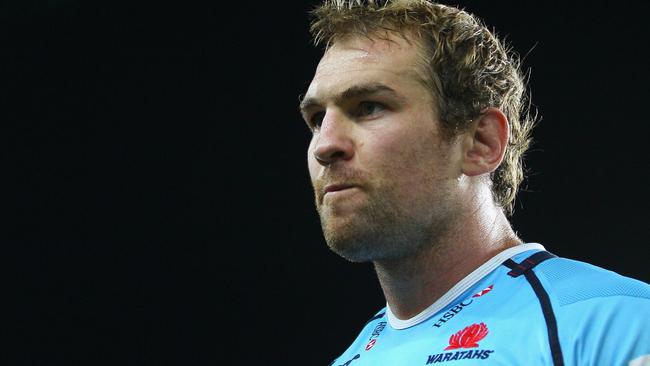 Rocky Elsom playing for the Waratahs at Allianz Stadium in 2012. Picture: Mark Kolbe/Getty Images