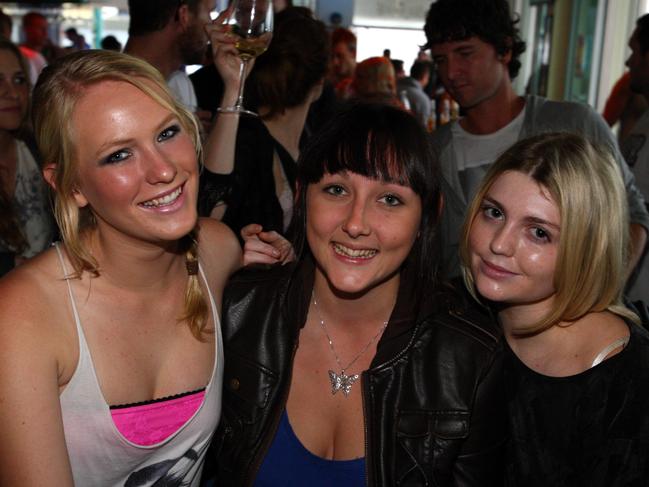 Emily Densham, Tamsin Wood and Jasmine Rack at Billy’s Beach House.