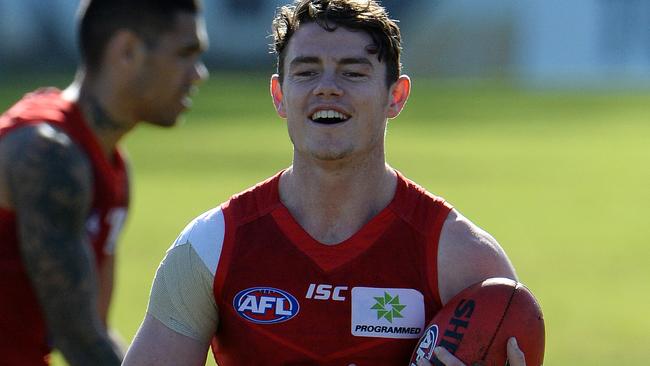 Lachie Neale could be a very handy point of difference in your SuperCoach midfield. Picture: Daniel Wilkins