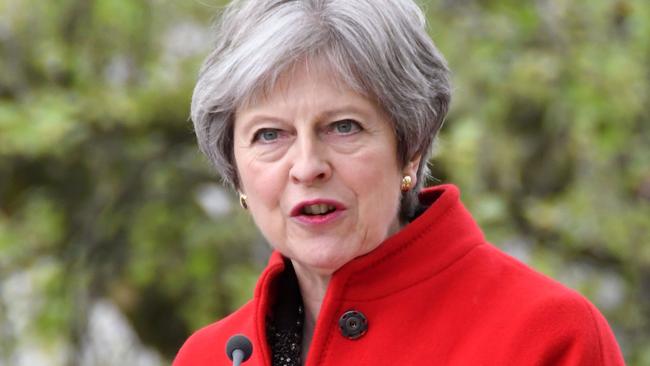 British Prime Minister Theresa May. Picture: MEGA.