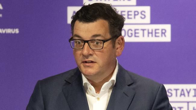 If the words “are we right to go?” make you think of Daniel Andrews, you’re not alone. Picture: NCA NewsWire / Sarah Matray