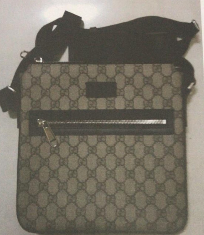 The Gucci bag which Bali police allege was stolen.