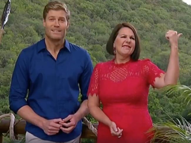 Presenters Julia Morris and Chris Brown confirmed Tomic was leaving just before tonight’s show aired.