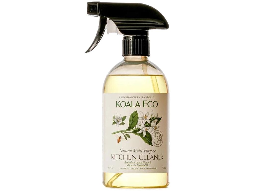 Koala Eco All Natural Lemon Myrtle and Mandarin Multi-Purpose Kitchen Cleaner. Picture: Amazon Australia.