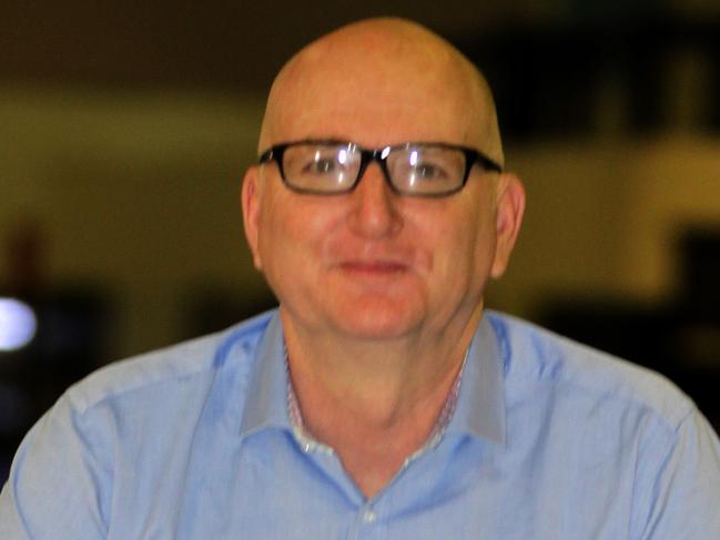 Indonesian Ambassador Paul Grigson arriving at Perth International airport after being recalled from Indonesia following the executions of drug smugglers Andrew Chan and Myuran Sukumaran this morning
