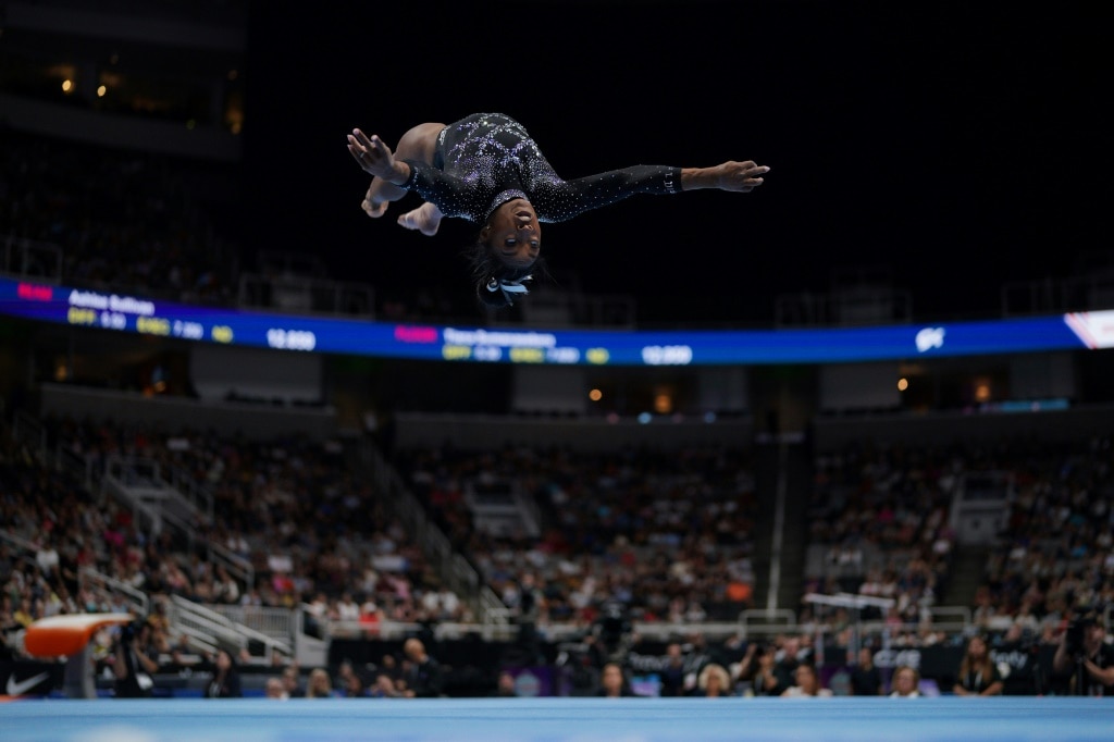 Dazzling Biles Wins Record Eighth Us All Around Gymnastics Title Au — Australias 3326