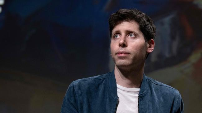 Sam Altman, OpenAI chief executive. Picture: Joel Saget/AFP