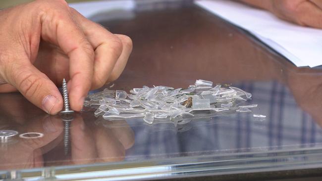 More dangerous rubbish taken off the Spotless Stadium pitch.