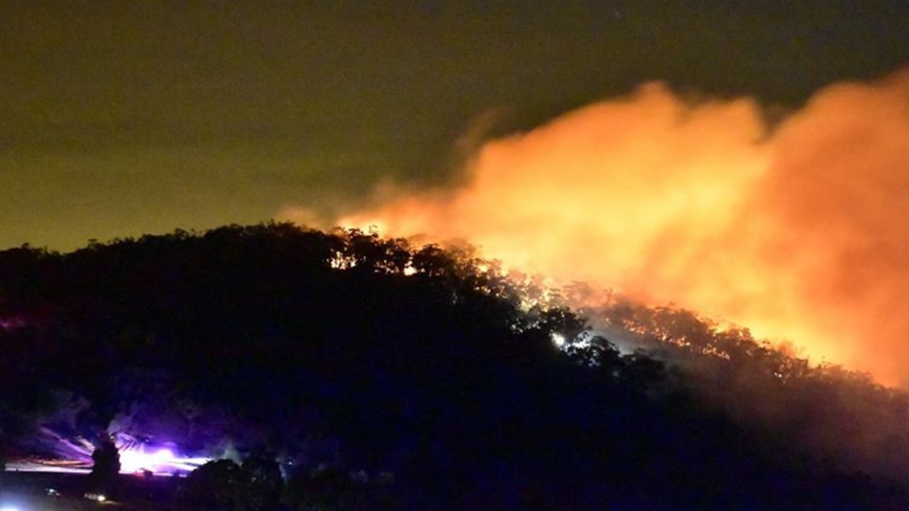 Victoria fires Investigation after helicopter hits power lines near Herald Sun