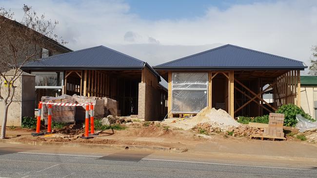 Urban infill within the Campbelltown Council area. Picture: Colin James